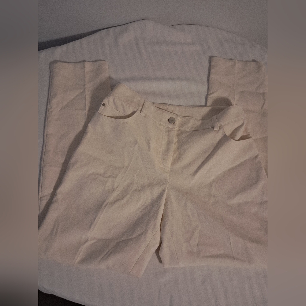 Akris Silk Pants Size 10 - Picture 4 of 14